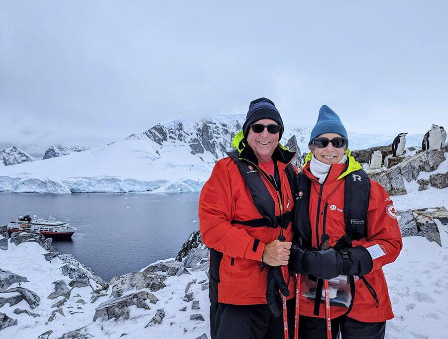 Villagers take expedition trip to Antarctica